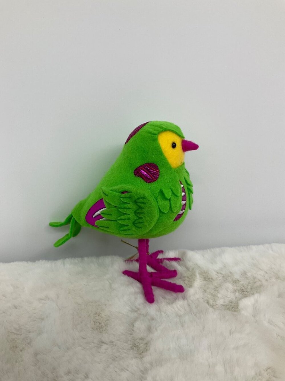 Hyde And Eek Featherly Friends 2025 Halloween MOLDY Zombie Fabric Bird NEW with - Picture 4 of 6